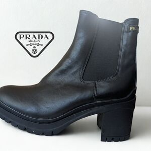 Prada Women's Black Ankle Boots